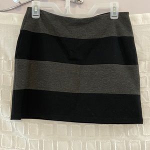Mini black and Grey skirt